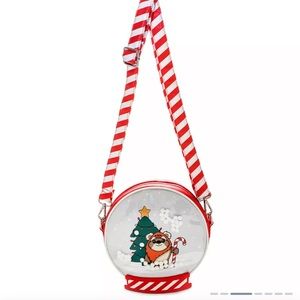 NWT Ewok holiday snow globe Star Wars loungefly crossbody